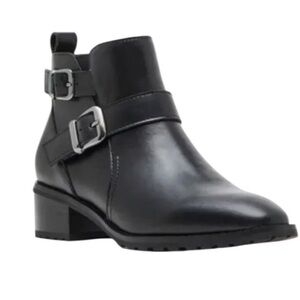 Blondo Shantel Waterproof Black Ankle Boots